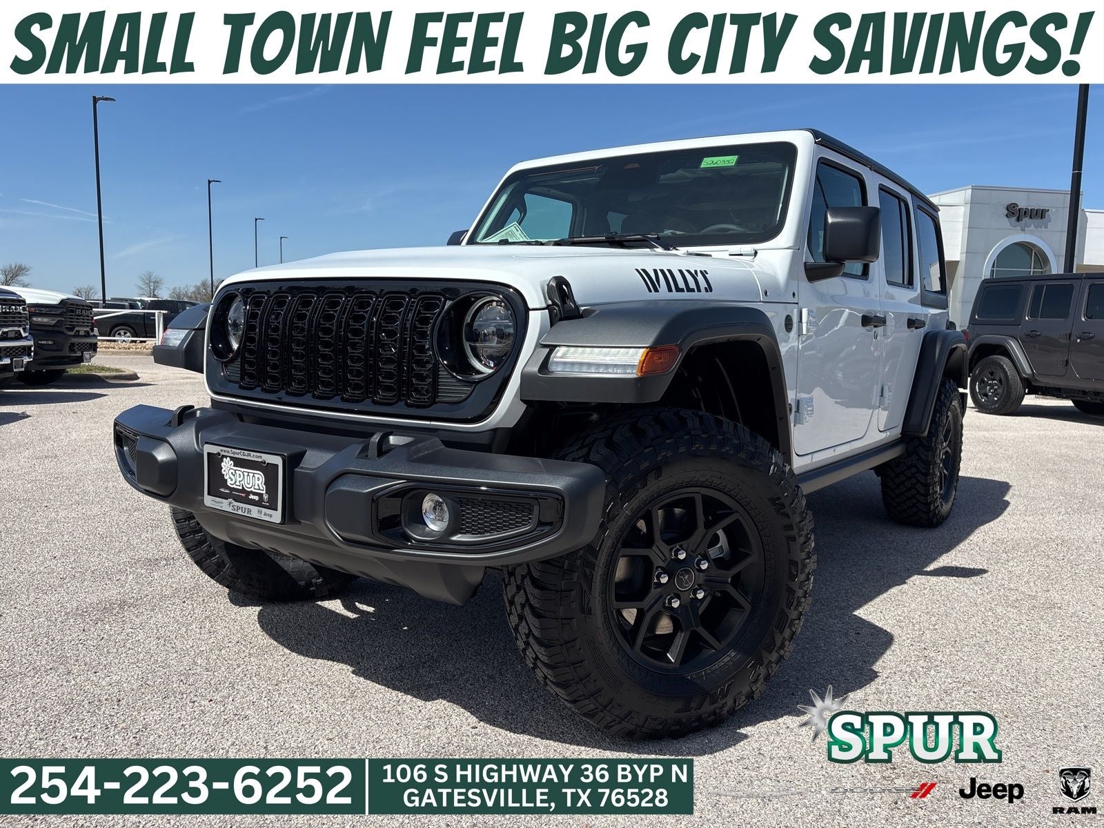 2026 Jeep Wrangler WRANGLER 4-DOOR WILLYS