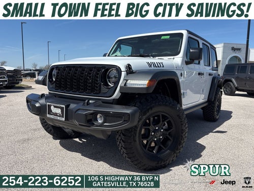 2026 Jeep Wrangler WRANGLER 4-DOOR WILLYS