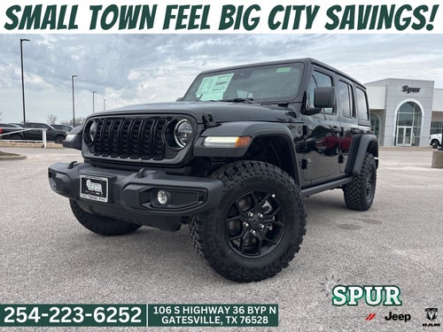 2025 Jeep Wrangler WRANGLER 4-DOOR WILLYS