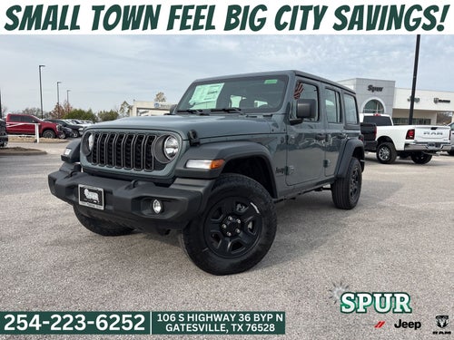 2026 Jeep Wrangler WRANGLER 4-DOOR SPORT