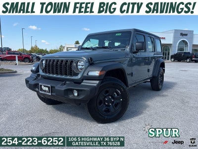 2026 Jeep Wrangler WRANGLER 4-DOOR SPORT