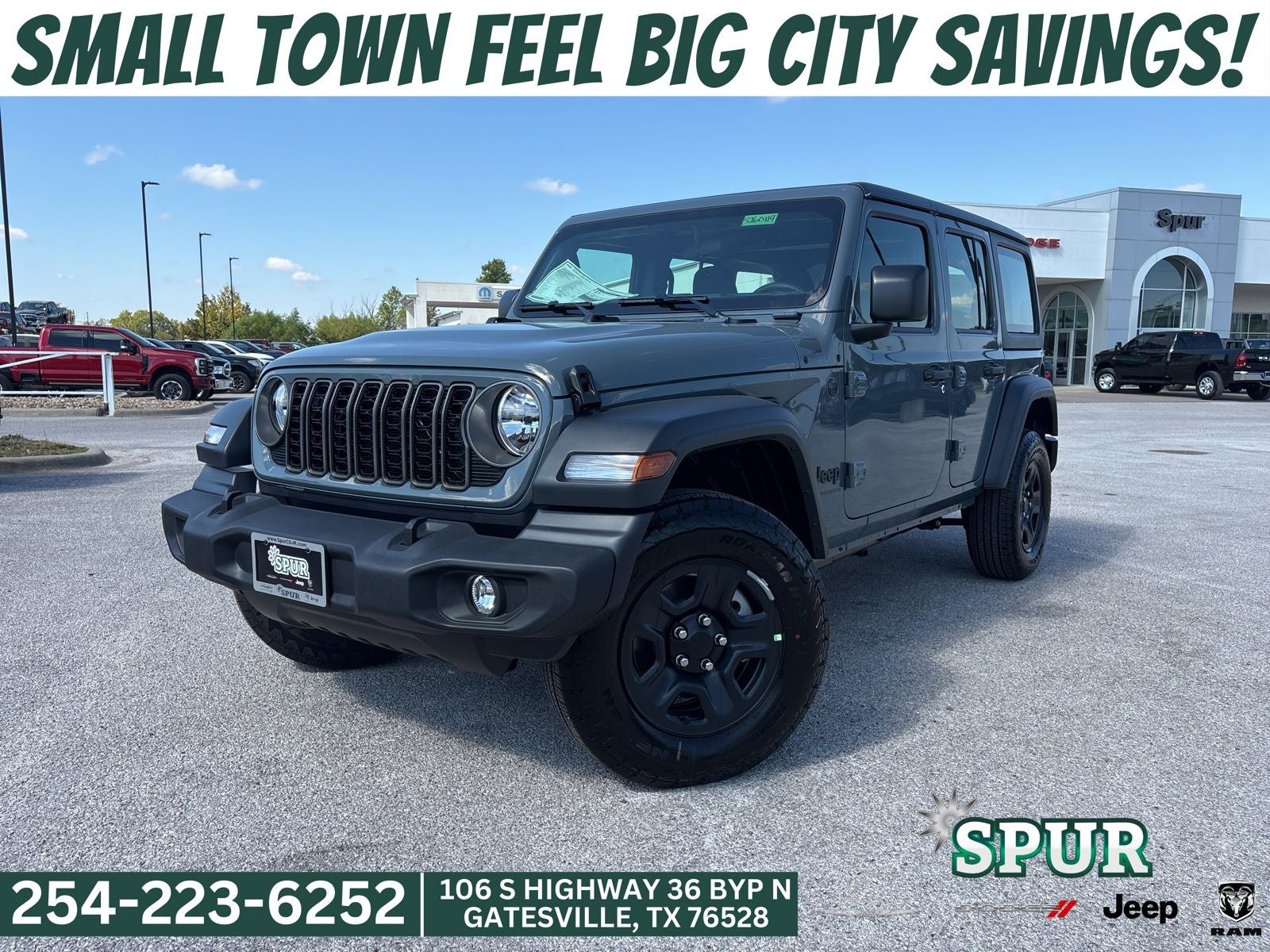 2026 Jeep Wrangler WRANGLER 4-DOOR SPORT