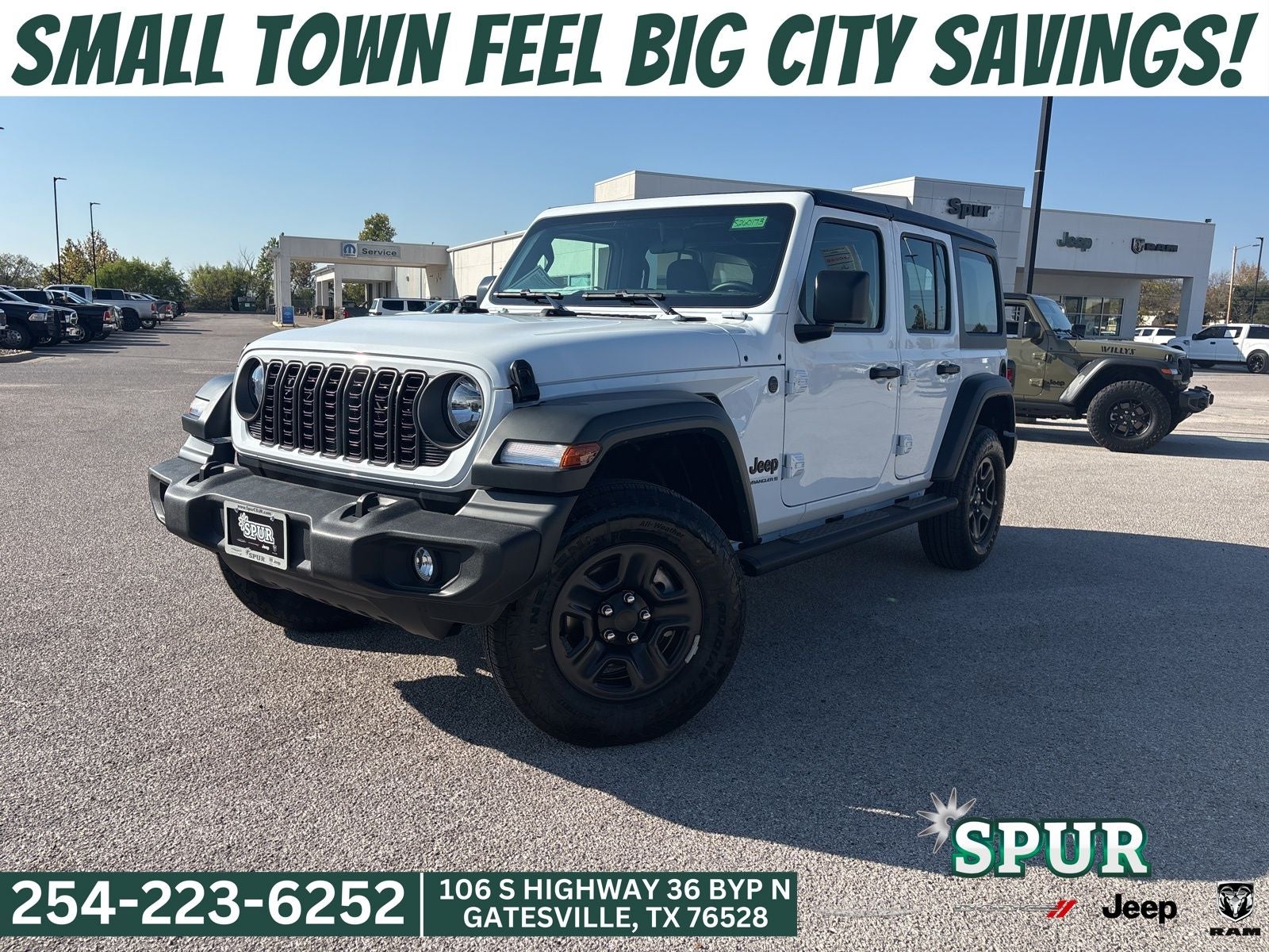 2026 Jeep Wrangler WRANGLER 4-DOOR SPORT