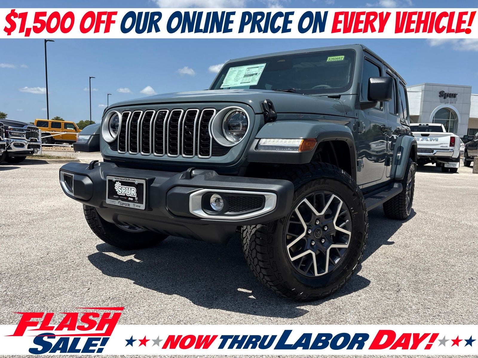 2026 Jeep Wrangler WRANGLER 4-DOOR SAHARA