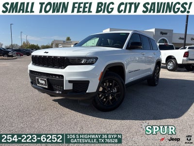 2025 Jeep Grand Cherokee L GRAND CHEROKEE L ALTITUDE X 4X2