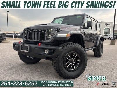 2026 Jeep Wrangler WRANGLER 4-DOOR RUBICON X