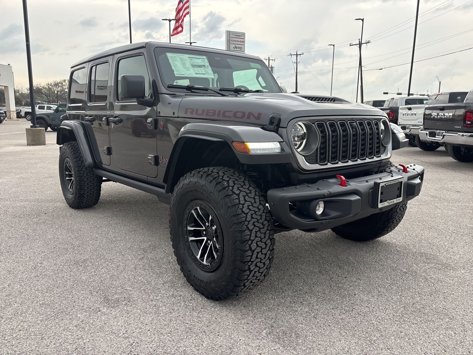 2026 Jeep Wrangler WRANGLER 4-DOOR RUBICON X