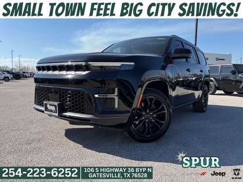 2026 Jeep Grand Wagoneer GRAND WAGONEER SUMMIT OBSIDIAN 4X4