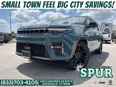 2026 Jeep Grand Wagoneer GRAND WAGONEER SUMMIT OBSIDIAN 4X4