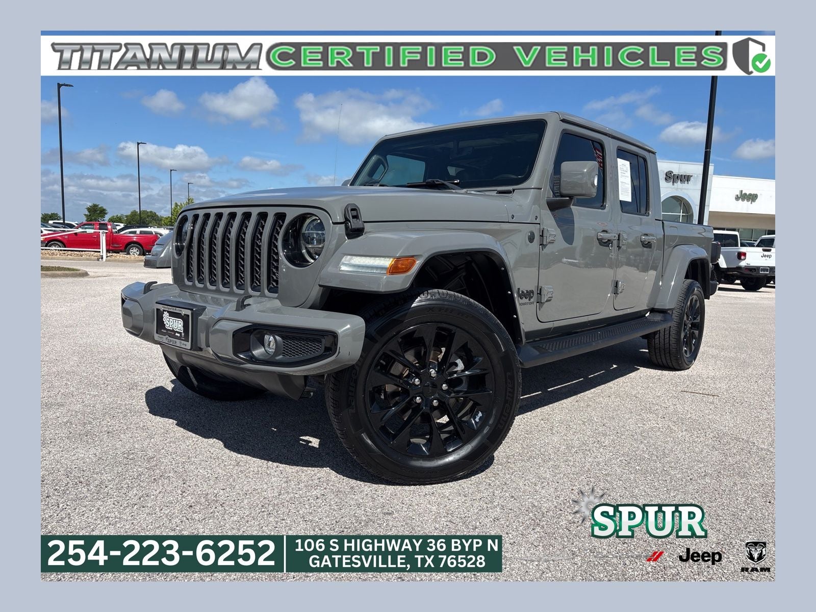 2022 Jeep Gladiator High Altitude 4x4