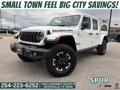 2026 Jeep Gladiator GLADIATOR RUBICON 4X4