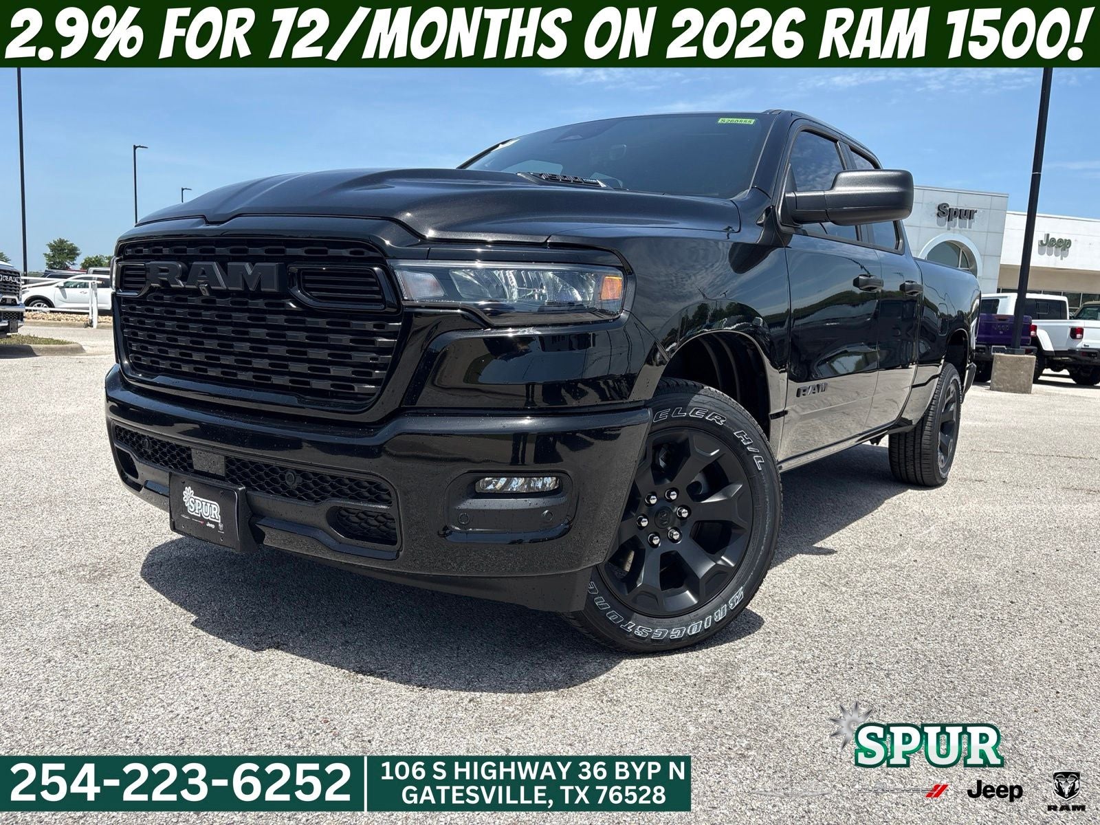 2026 RAM Ram 1500 RAM 1500 EXPRESS QUAD CAB 4X4 6'4' BOX
