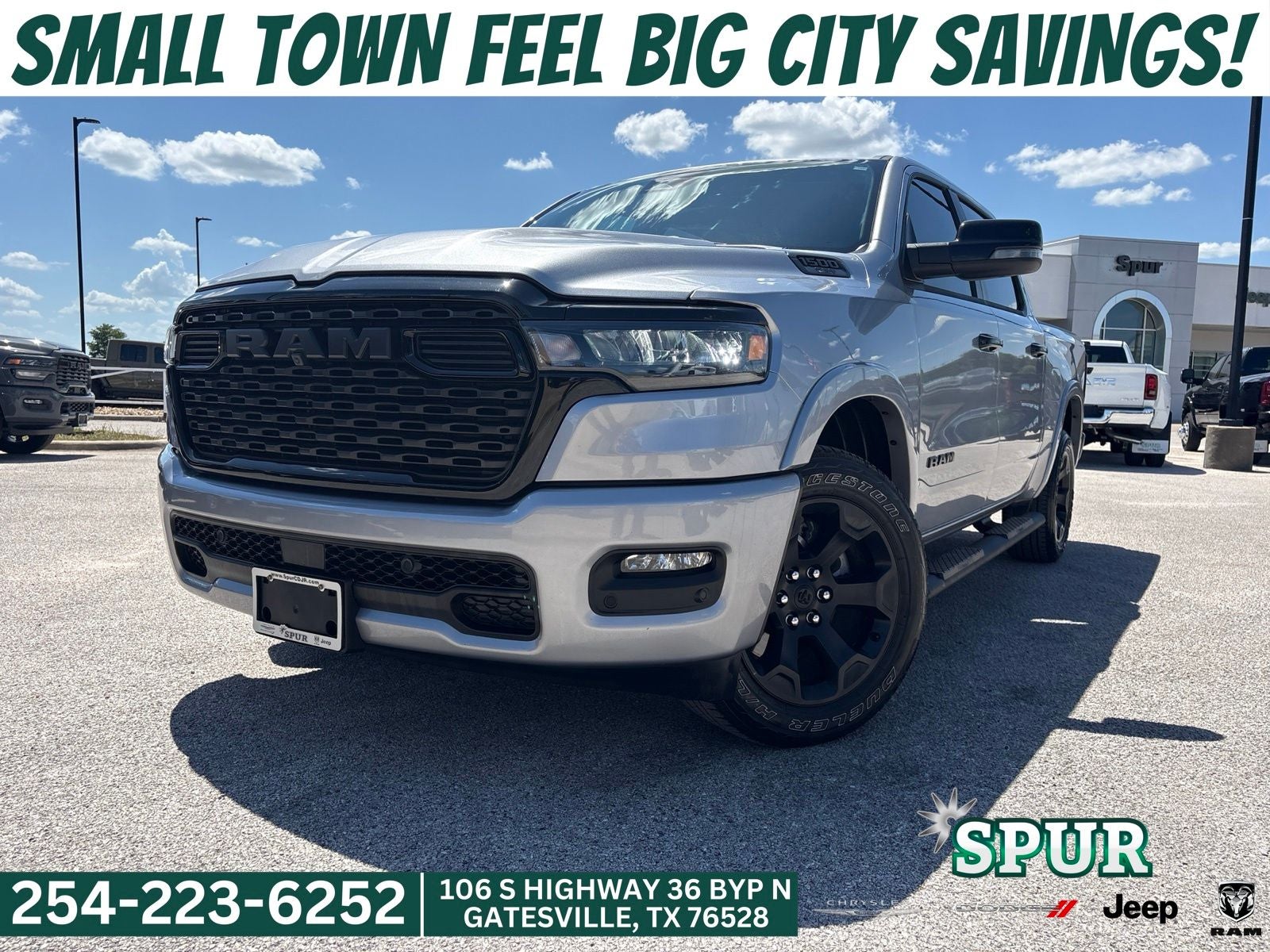 2025 RAM Ram 1500 Lone Star Crew Cab 4x4 5'7' Box