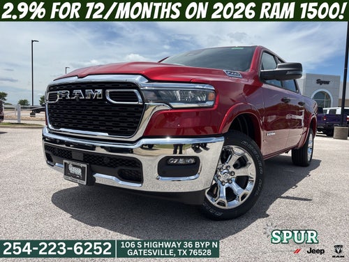 2026 RAM Ram 1500 RAM 1500 LONE STAR CREW CAB 4X4 5'7' BOX