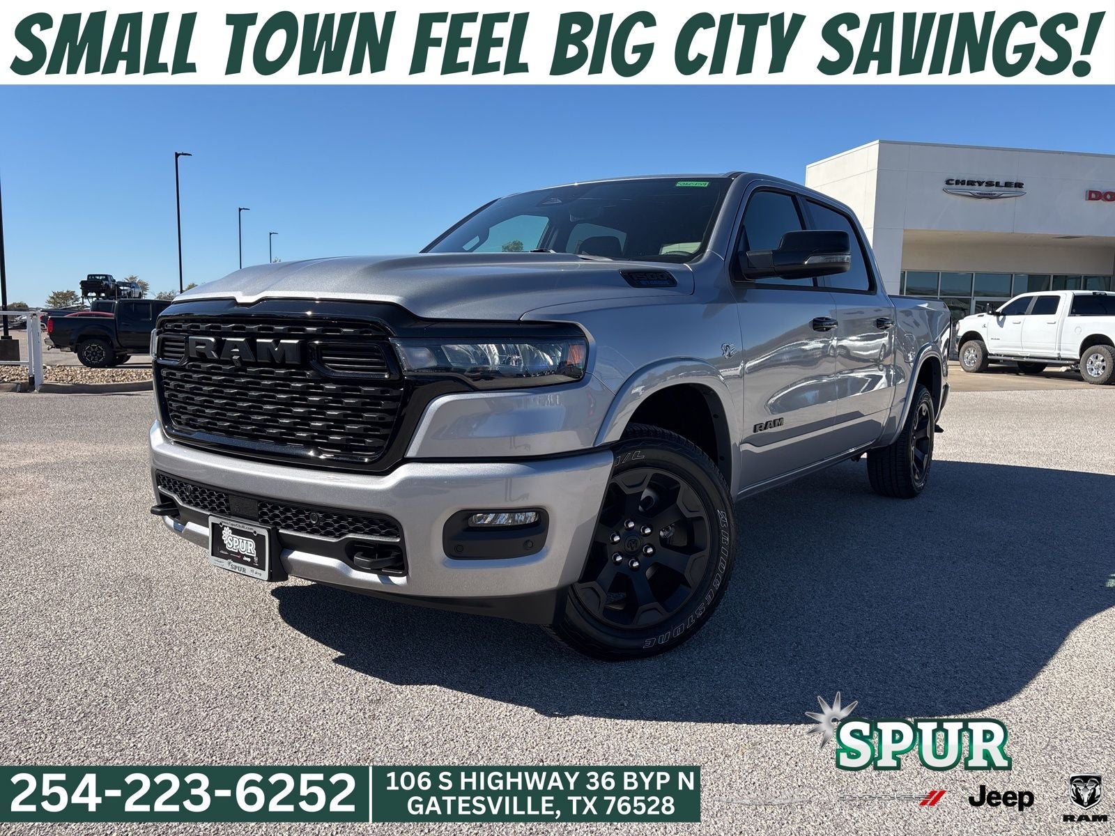 2026 RAM Ram 1500 RAM 1500 LONE STAR CREW CAB 4X4 5'7' BOX