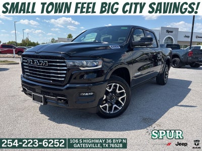 2026 RAM Ram 1500 RAM 1500 LARAMIE CREW CAB 4X4 5'7' BOX