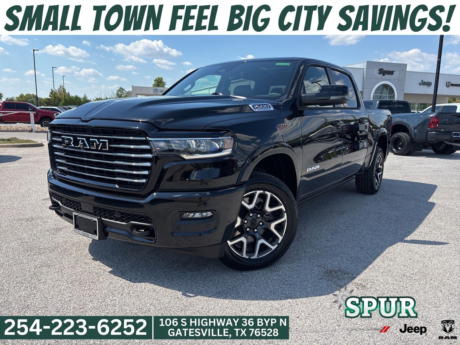 2026 RAM Ram 1500 RAM 1500 LARAMIE CREW CAB 4X4 5'7' BOX