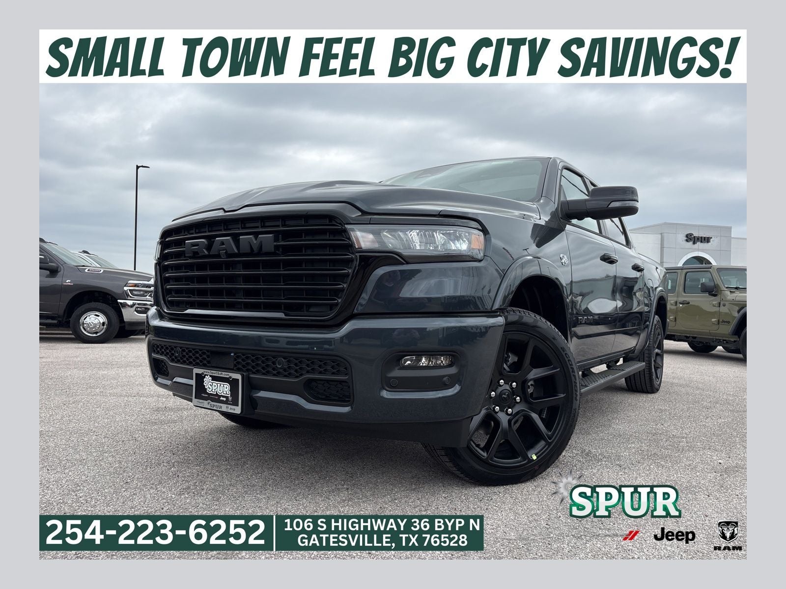 2026 RAM Ram 1500 RAM 1500 LARAMIE CREW CAB 4X4 5'7' BOX
