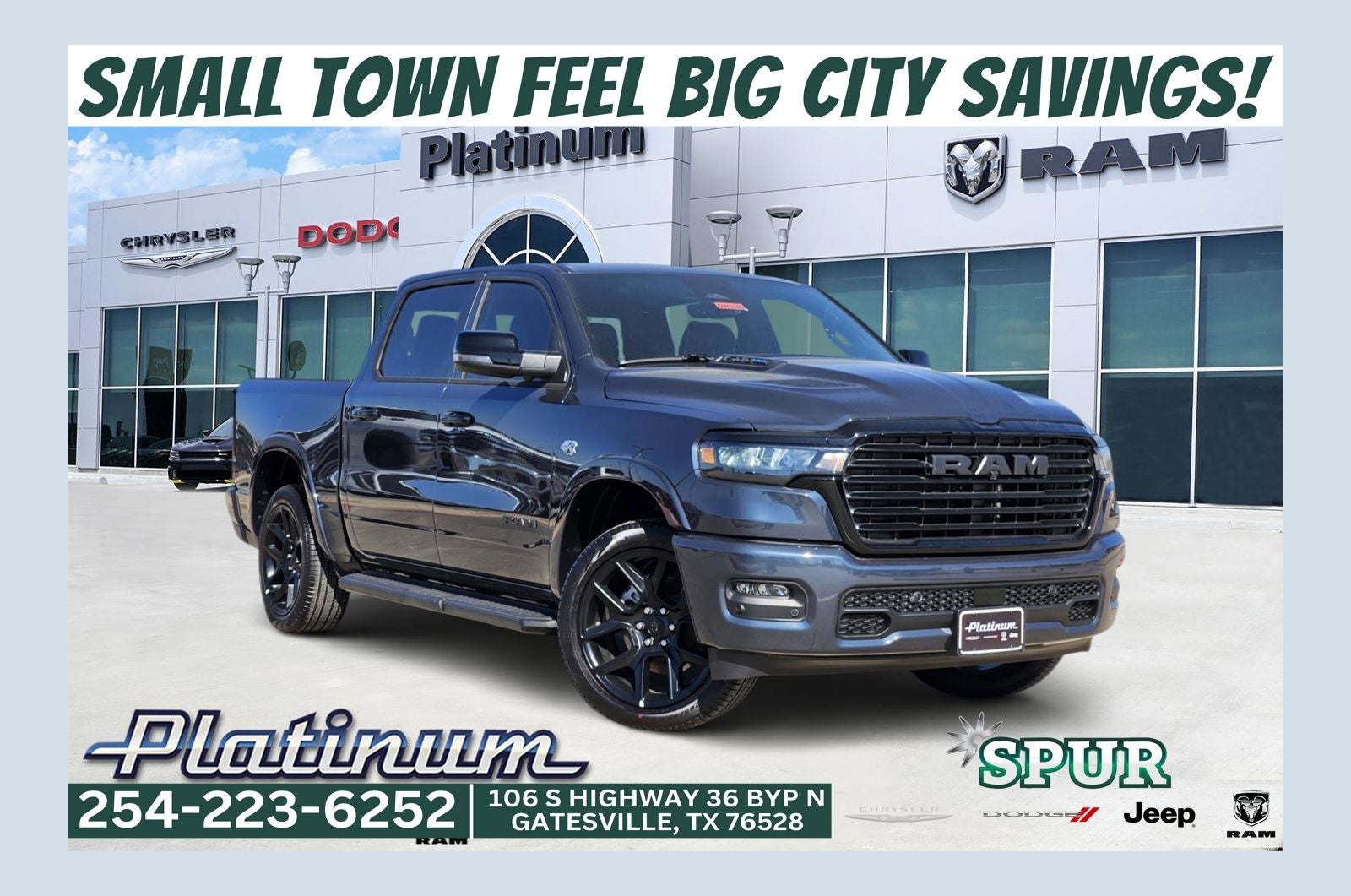 2026 RAM Ram 1500 RAM 1500 LARAMIE CREW CAB 4X4 5'7' BOX