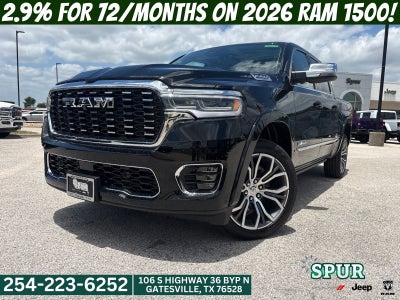 2026 RAM Ram 1500 RAM 1500 TUNGSTEN CREW CAB 4X4