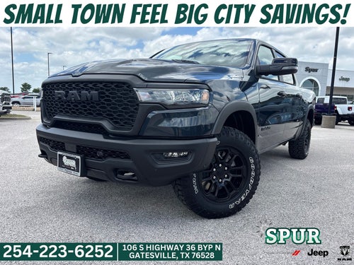 2026 RAM Ram 1500 RAM 1500 REBEL CREW CAB 4X4 5'7' BOX