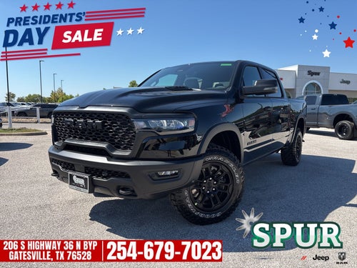 2026 RAM Ram 1500 RAM 1500 REBEL CREW CAB 4X4 5'7' BOX