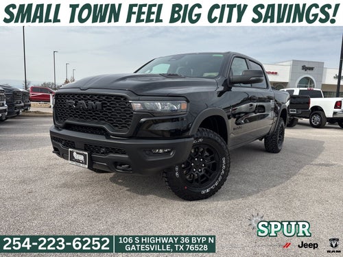2026 RAM Ram 1500 RAM 1500 REBEL CREW CAB 4X4 5'7' BOX