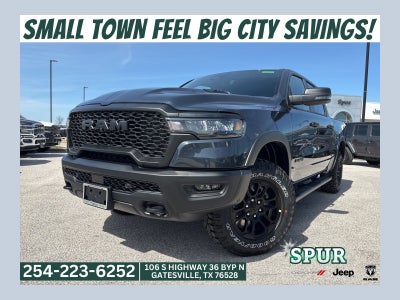 2026 RAM Ram 1500 RAM 1500 REBEL CREW CAB 4X4 5'7' BOX