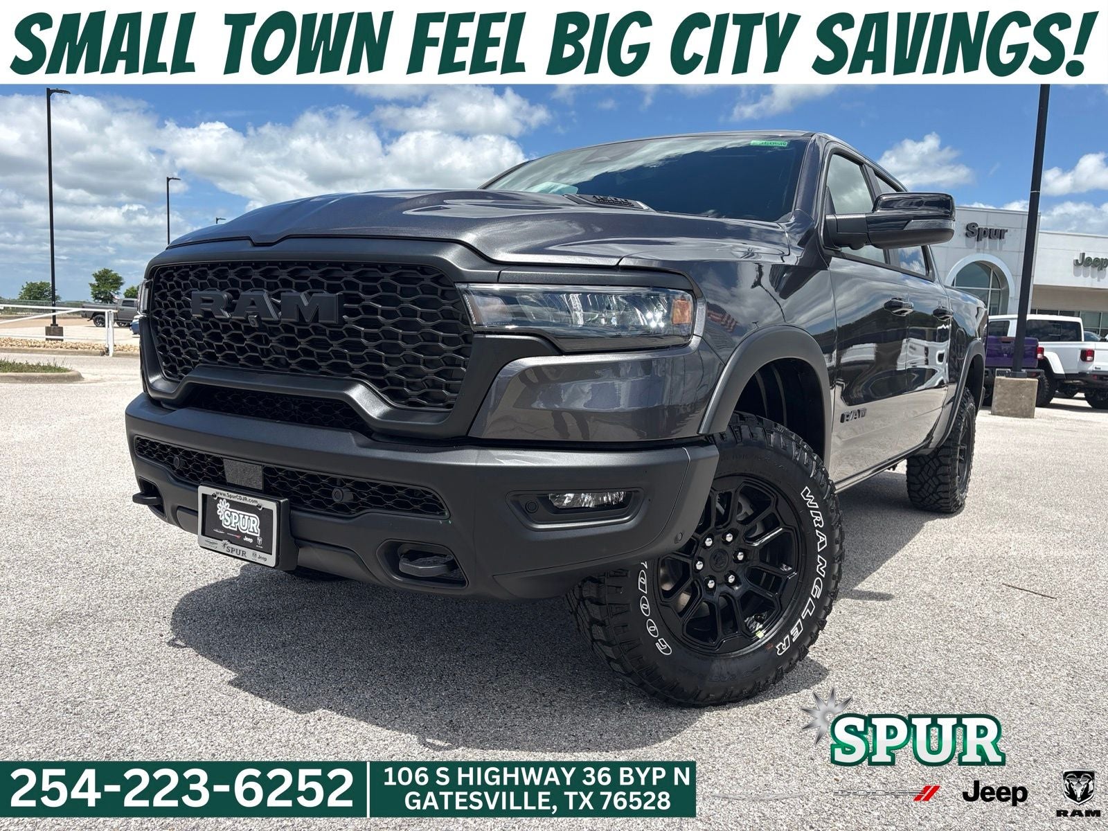 2026 RAM Ram 1500 RAM 1500 REBEL CREW CAB 4X4 5'7' BOX