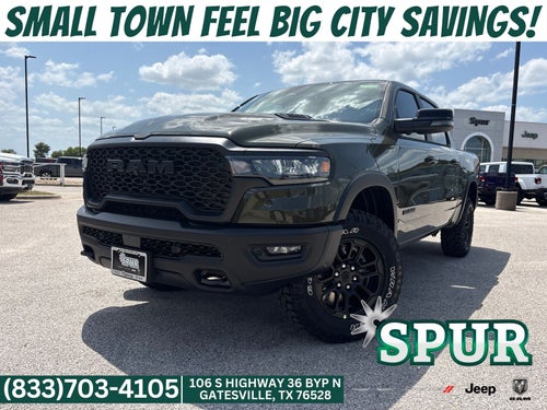 2026 RAM Ram 1500 RAM 1500 REBEL CREW CAB 4X4 5'7' BOX