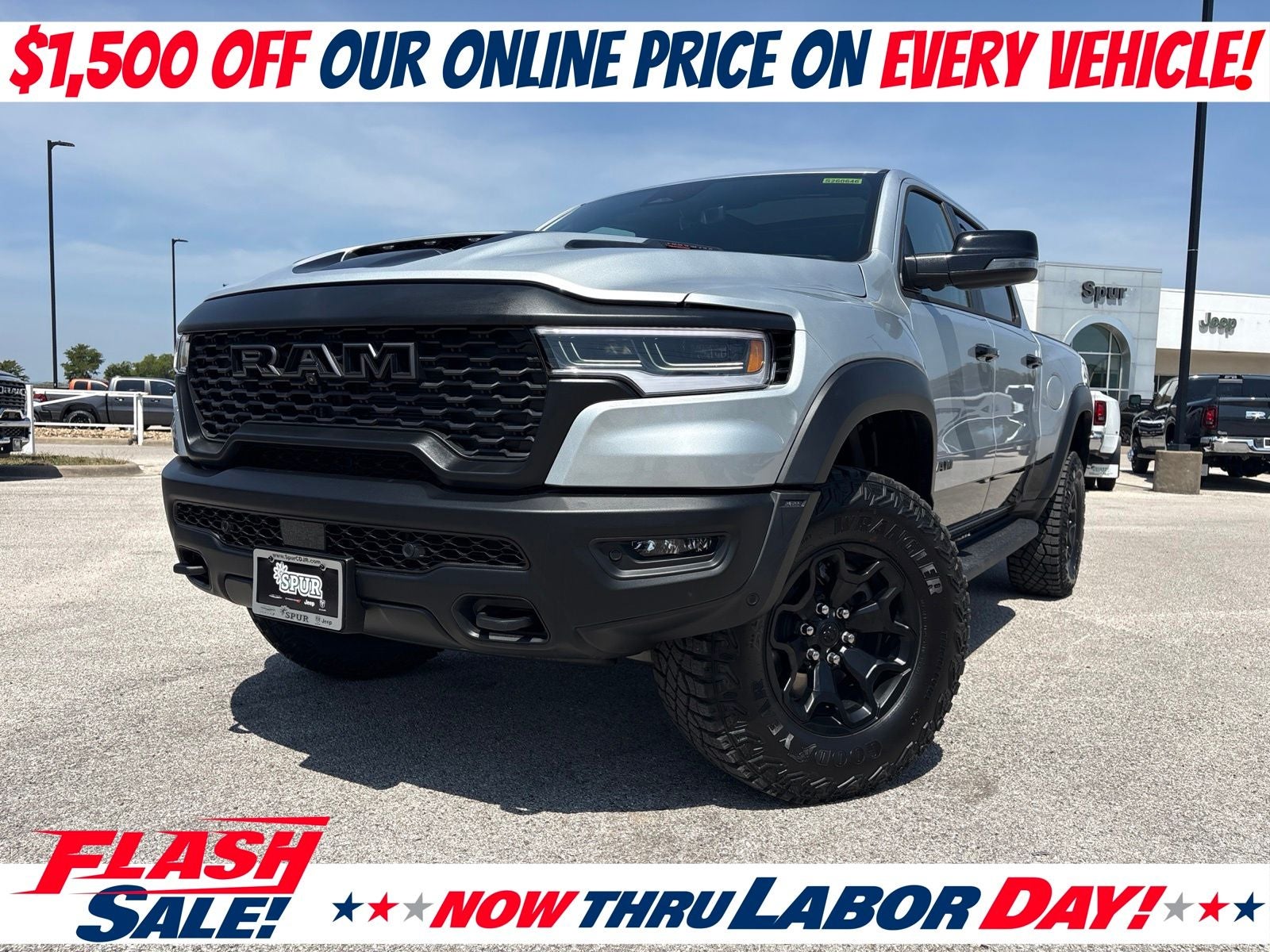 2026 RAM Ram 1500 RAM 1500 RHO CREW CAB 4X4 5'7' BOX