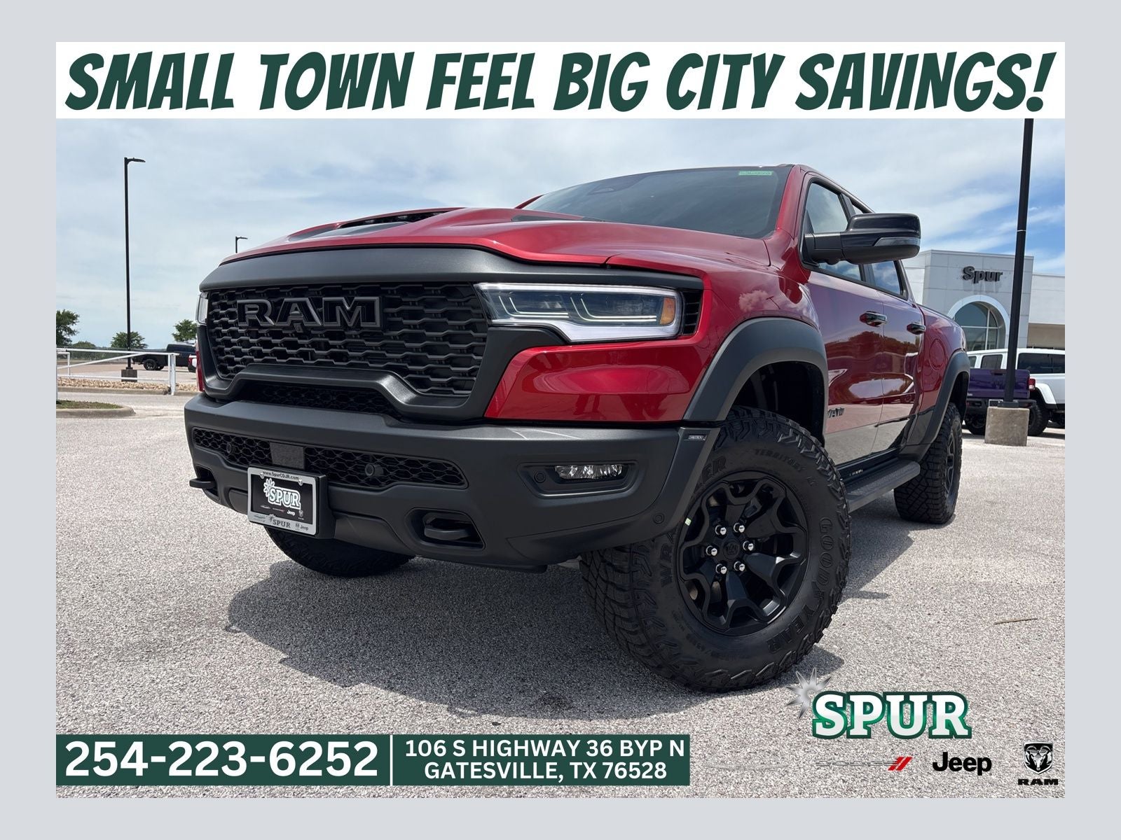 2026 RAM Ram 1500 RAM 1500 RHO CREW CAB 4X4 5'7' BOX