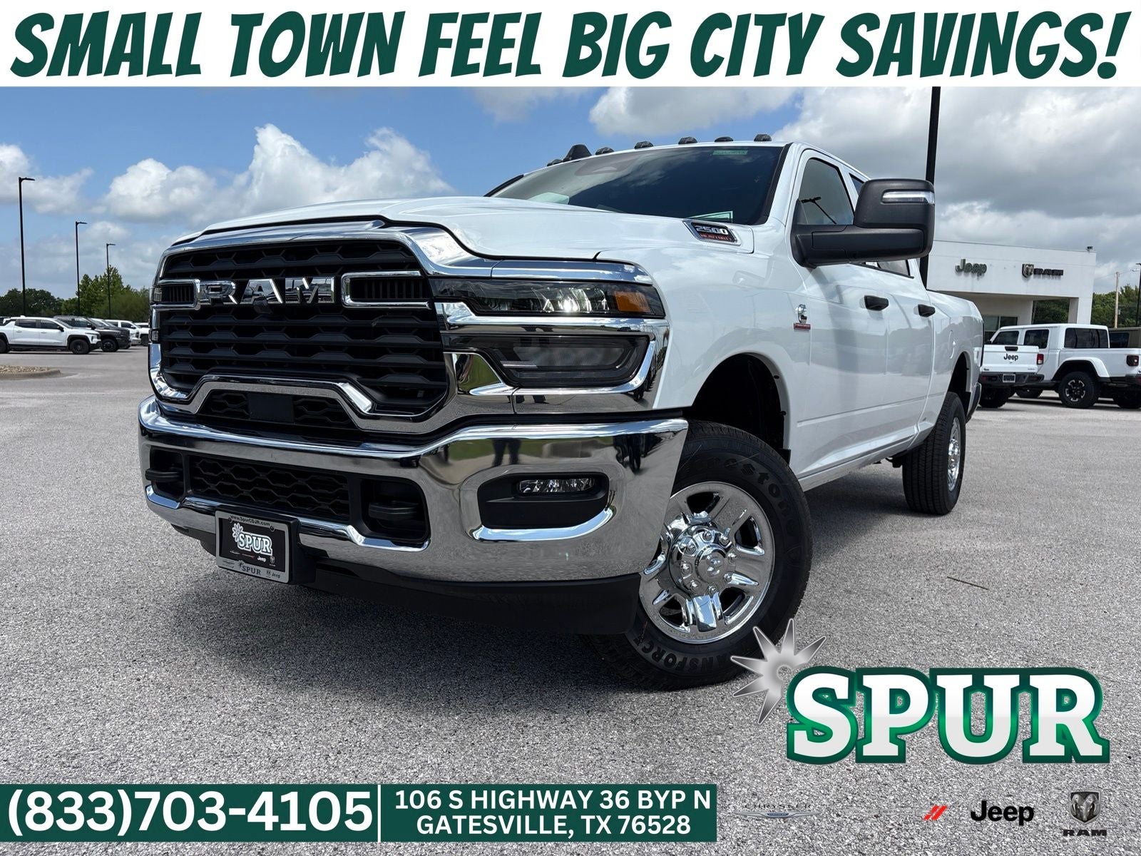 2026 RAM Ram 2500 RAM 2500 TRADESMAN CREW CAB 4X4 6'4' BOX