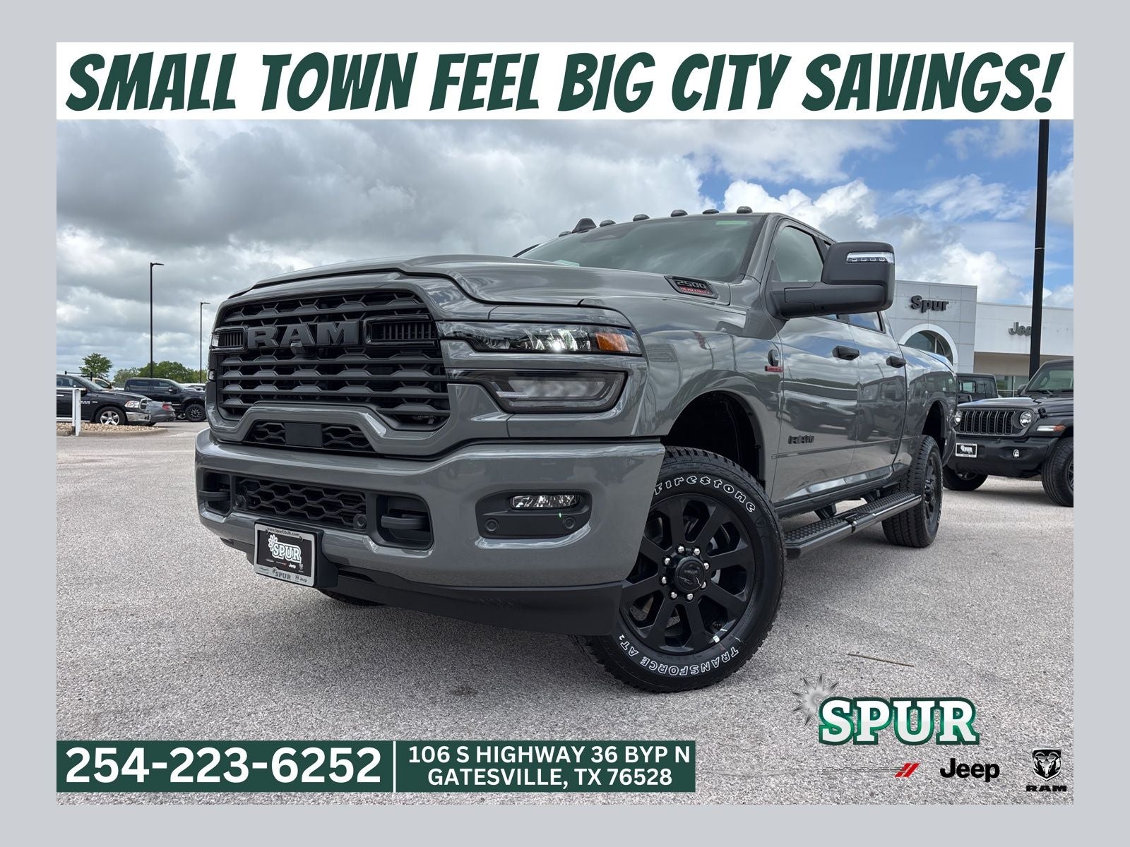 2026 RAM Ram 2500 RAM 2500 LONE STAR CREW CAB 4X4 6'4' BOX