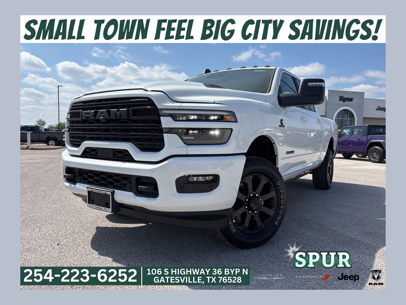 2026 RAM Ram 2500 RAM 2500 LARAMIE CREW CAB 4X4 6'4' BOX