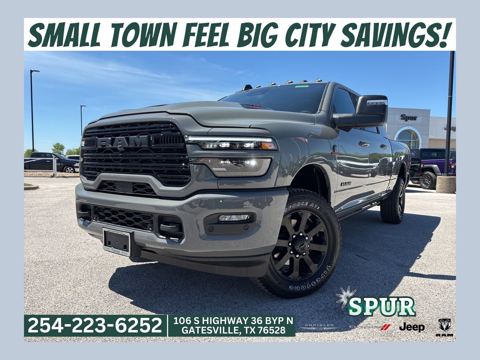 2026 RAM Ram 2500 RAM 2500 LARAMIE MEGA CAB 4X4 6'4' BOX