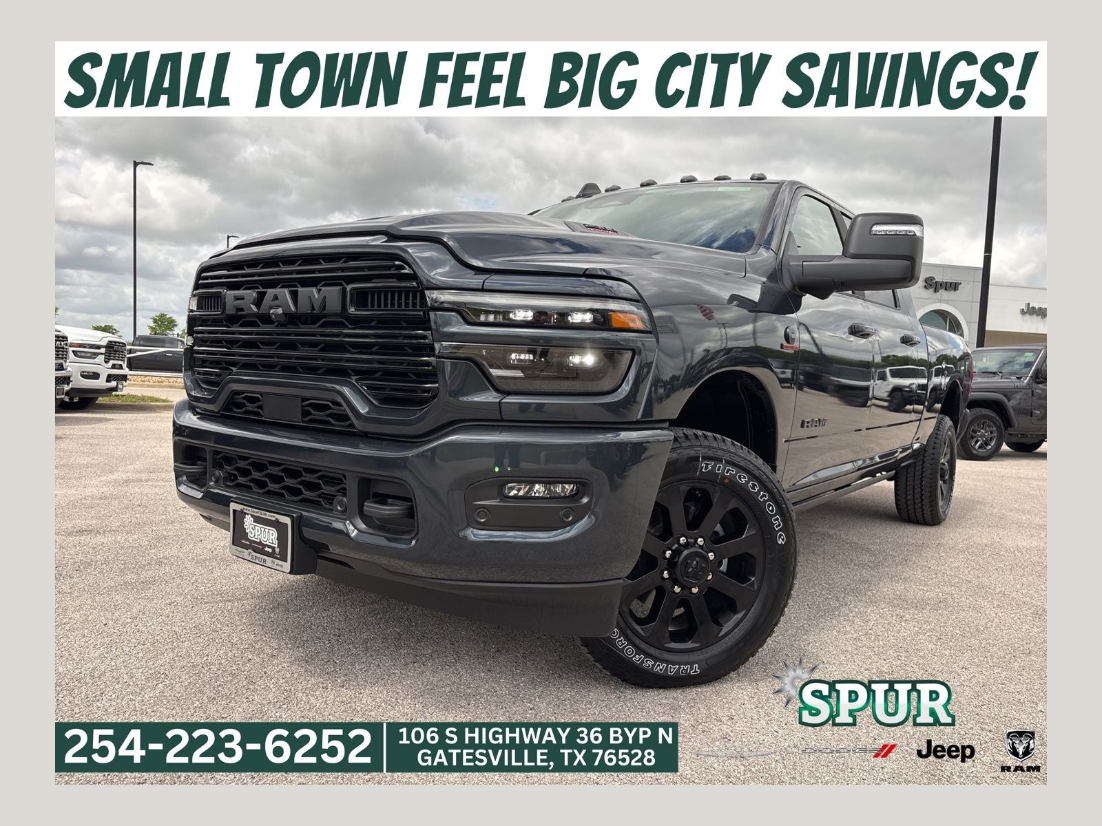 2026 RAM Ram 2500 RAM 2500 LARAMIE MEGA CAB 4X4 6'4' BOX