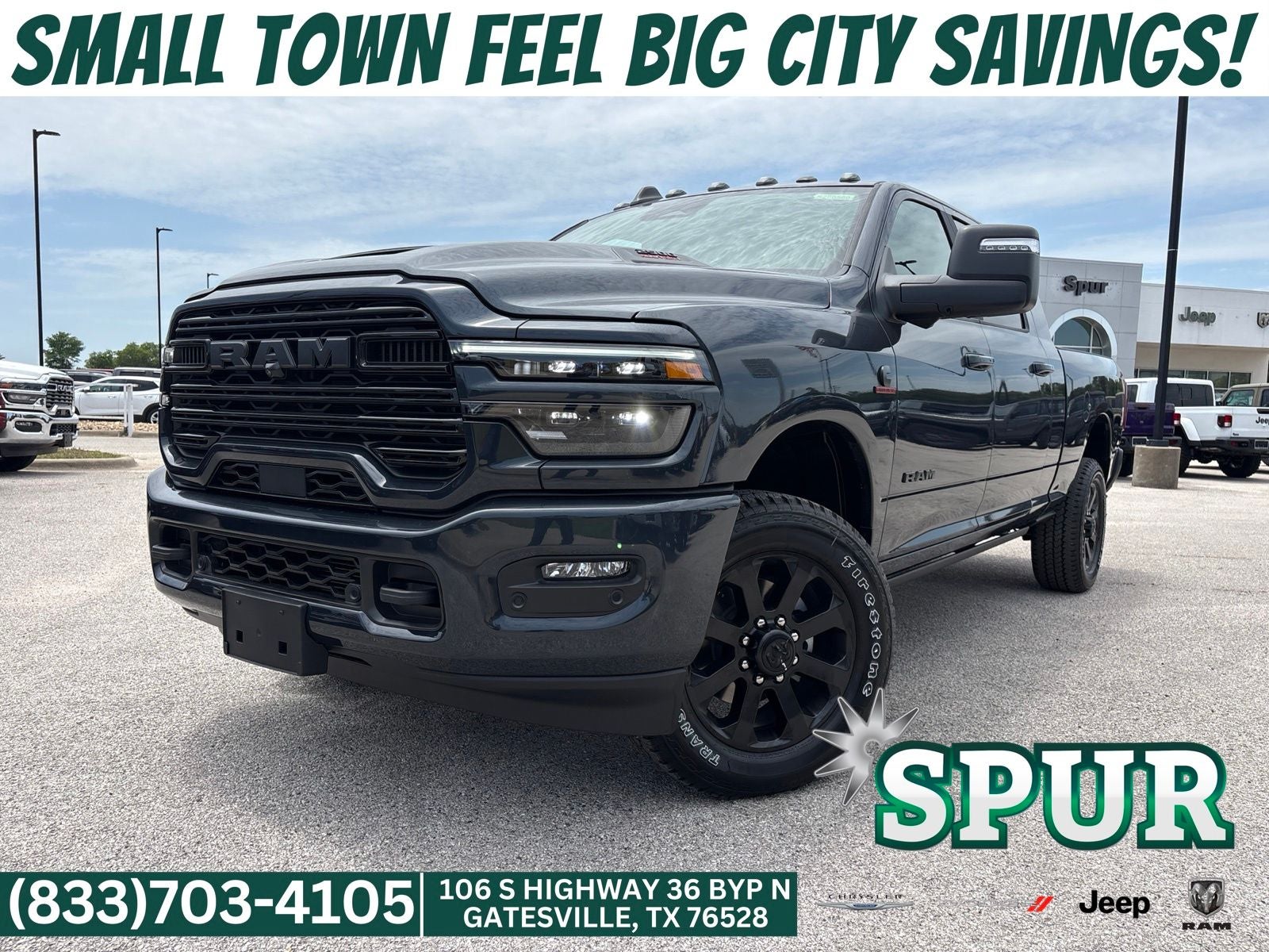 2026 RAM Ram 2500 RAM 2500 LARAMIE MEGA CAB 4X4 6'4' BOX
