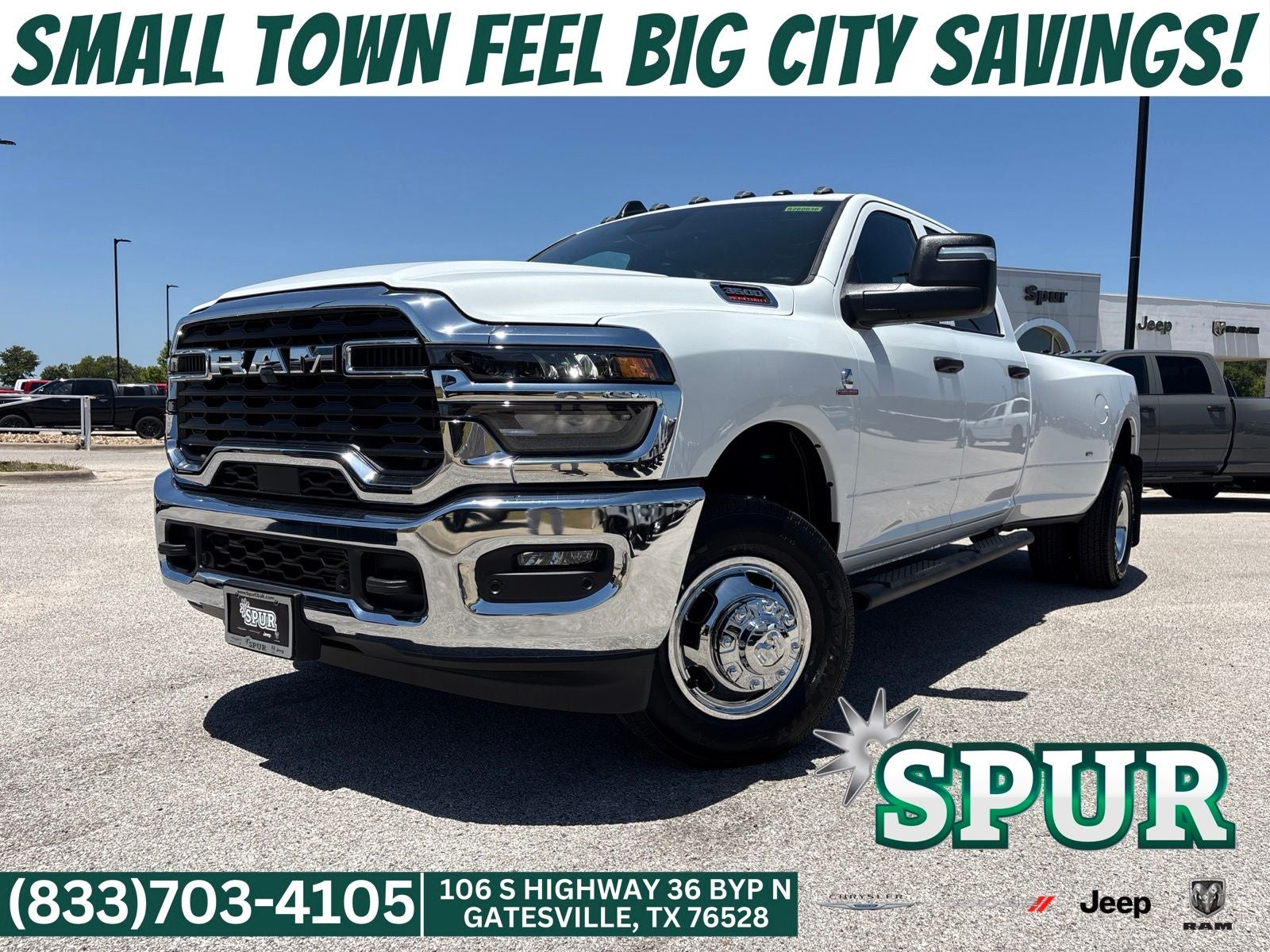 2026 RAM Ram 3500 RAM 3500 TRADESMAN CREW CAB 4X4 8' BOX
