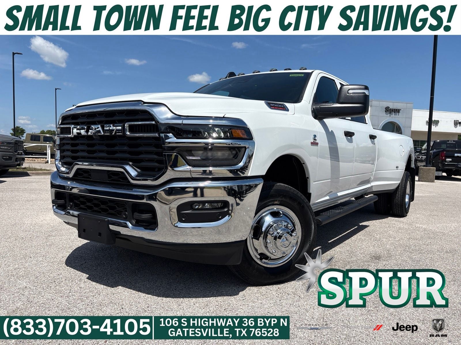 2026 RAM Ram 3500 RAM 3500 TRADESMAN CREW CAB 4X4 8' BOX