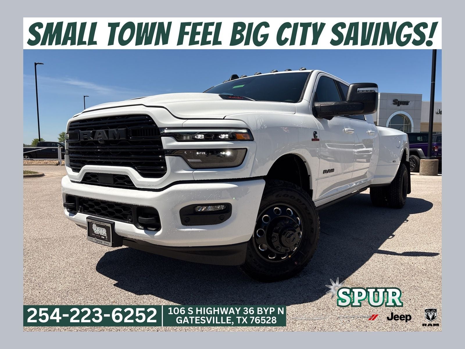 2026 RAM Ram 3500 RAM 3500 LARAMIE MEGA CAB 4X4 6'4' BOX
