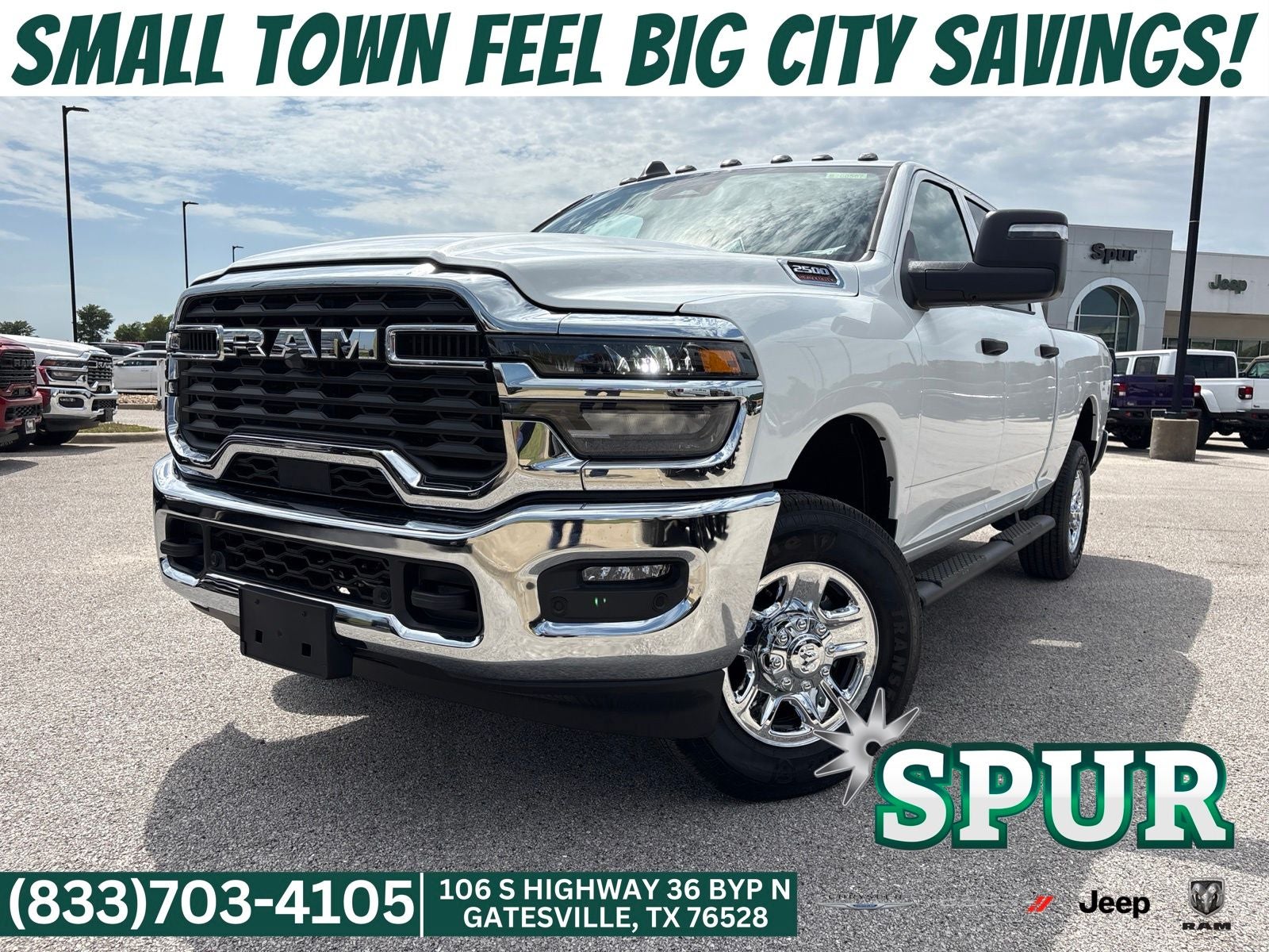2026 RAM Ram 2500 RAM 2500 TRADESMAN CREW CAB 4X4 6'4' BOX