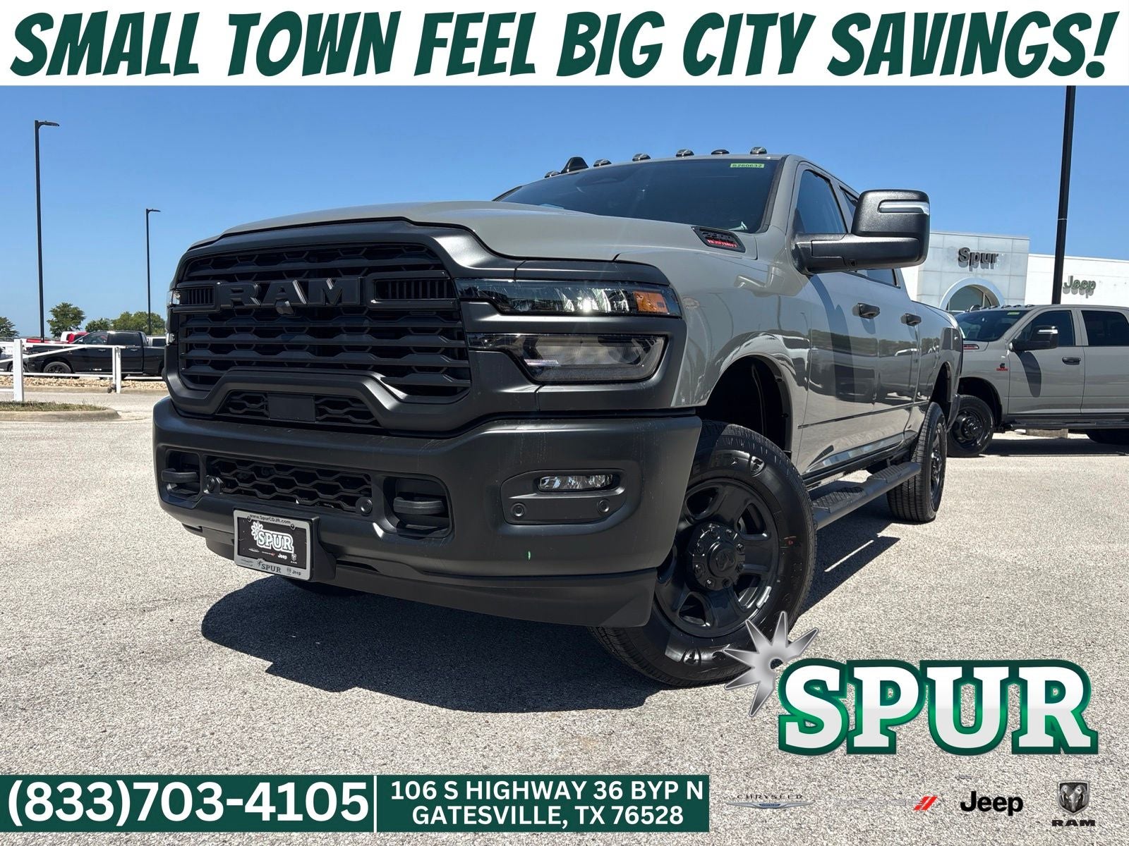 2026 RAM Ram 2500 RAM 2500 TRADESMAN CREW CAB 4X4 6'4' BOX