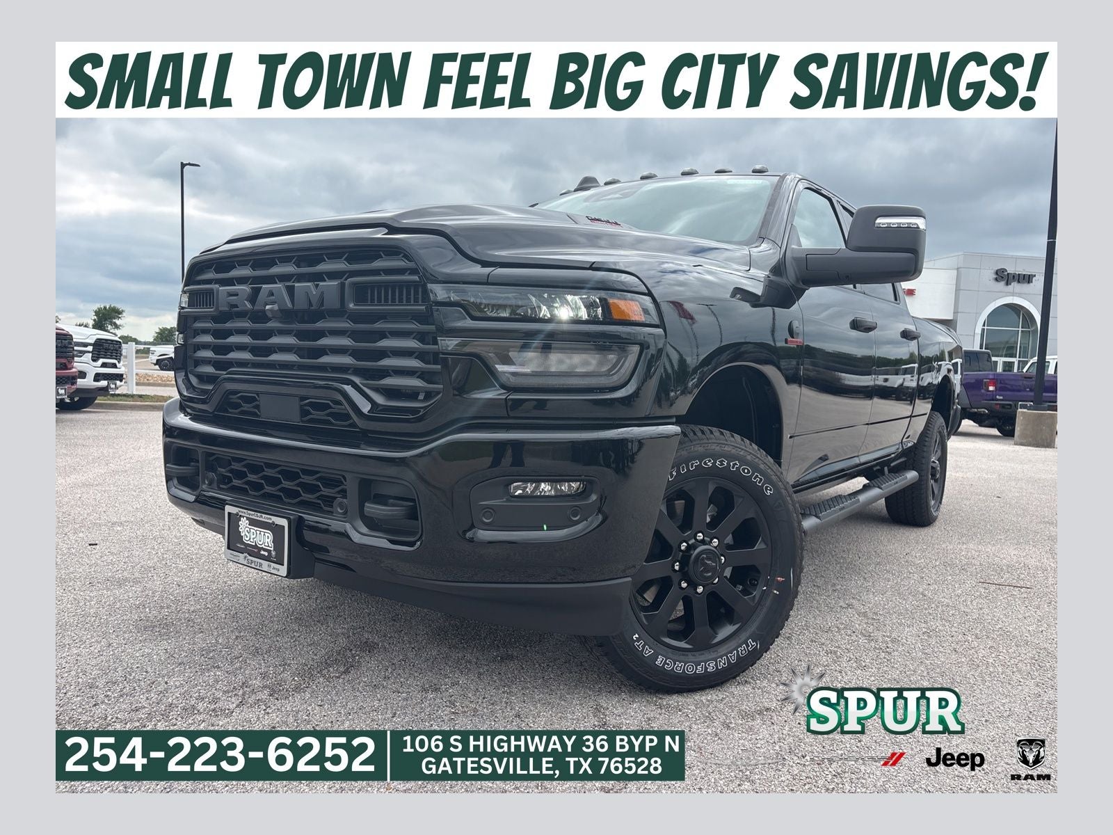 2026 RAM Ram 2500 RAM 2500 BLACK EXPRESS CREW CAB 4X4 6'4' BOX