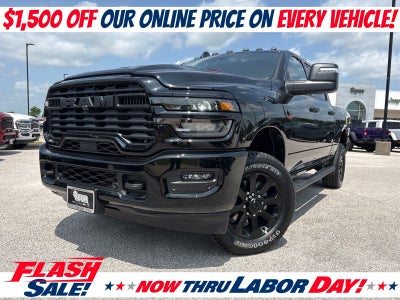 2026 RAM Ram 2500 RAM 2500 BLACK EXPRESS CREW CAB 4X4 6'4' BOX