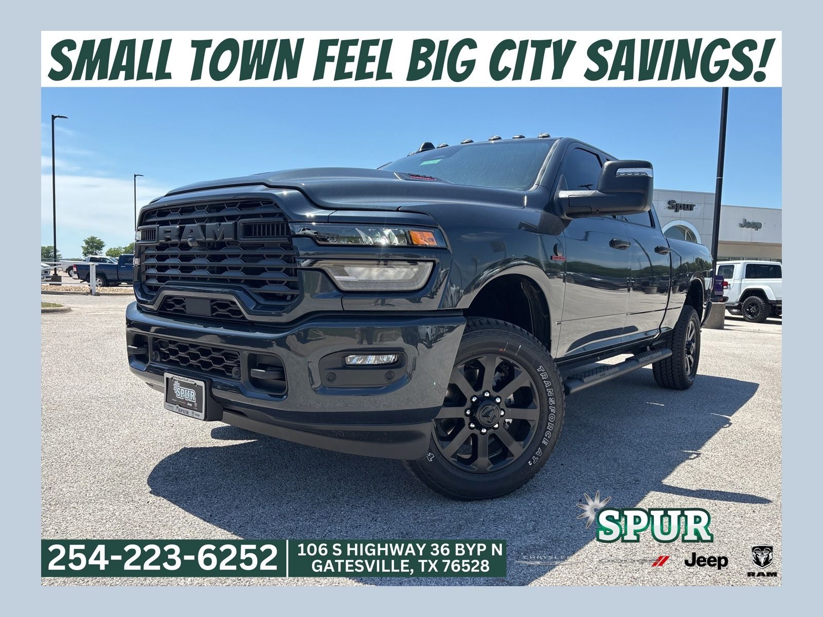 2026 RAM Ram 2500 RAM 2500 BLACK EXPRESS CREW CAB 4X4 6'4' BOX