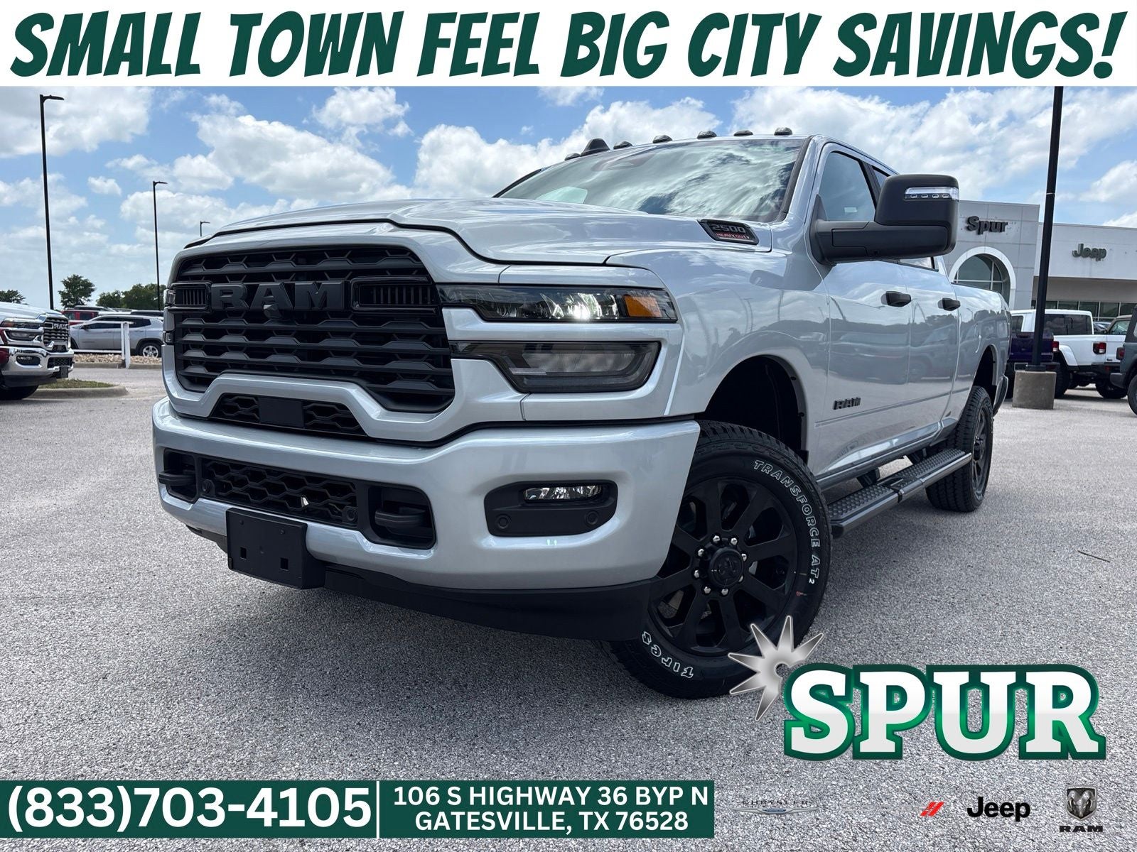 2026 RAM Ram 2500 RAM 2500 LONE STAR CREW CAB 4X4 6'4' BOX