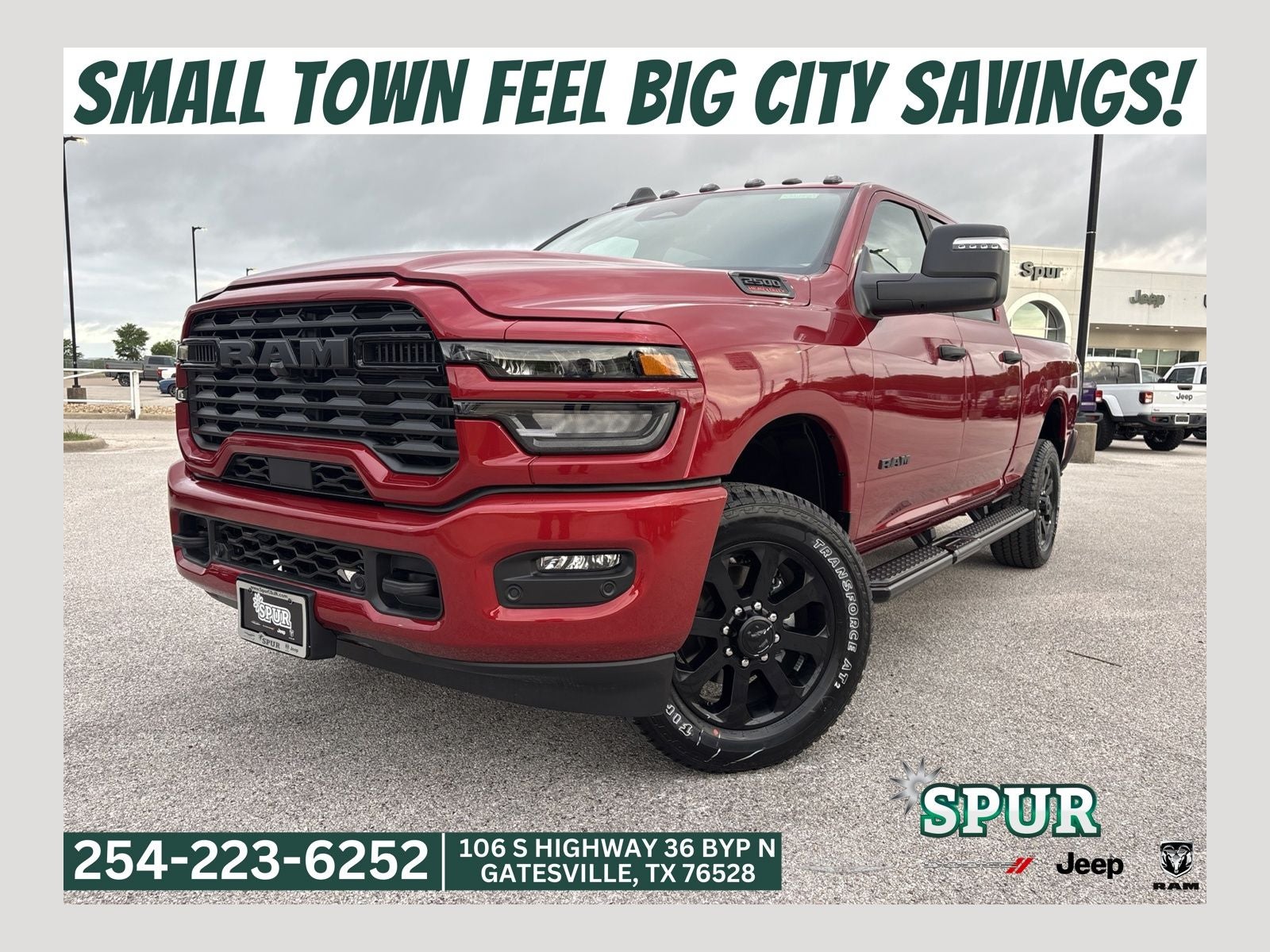 2026 RAM Ram 2500 RAM 2500 LONE STAR CREW CAB 4X4 6'4' BOX