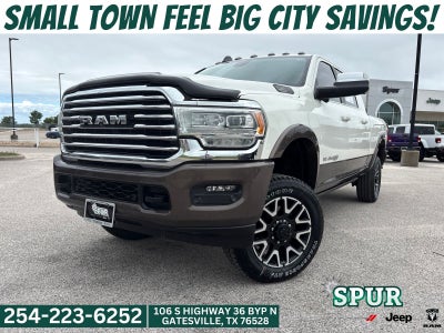 2020 RAM Ram 2500 Laramie Longhorn Mega Cab 4x4 6'4' Box