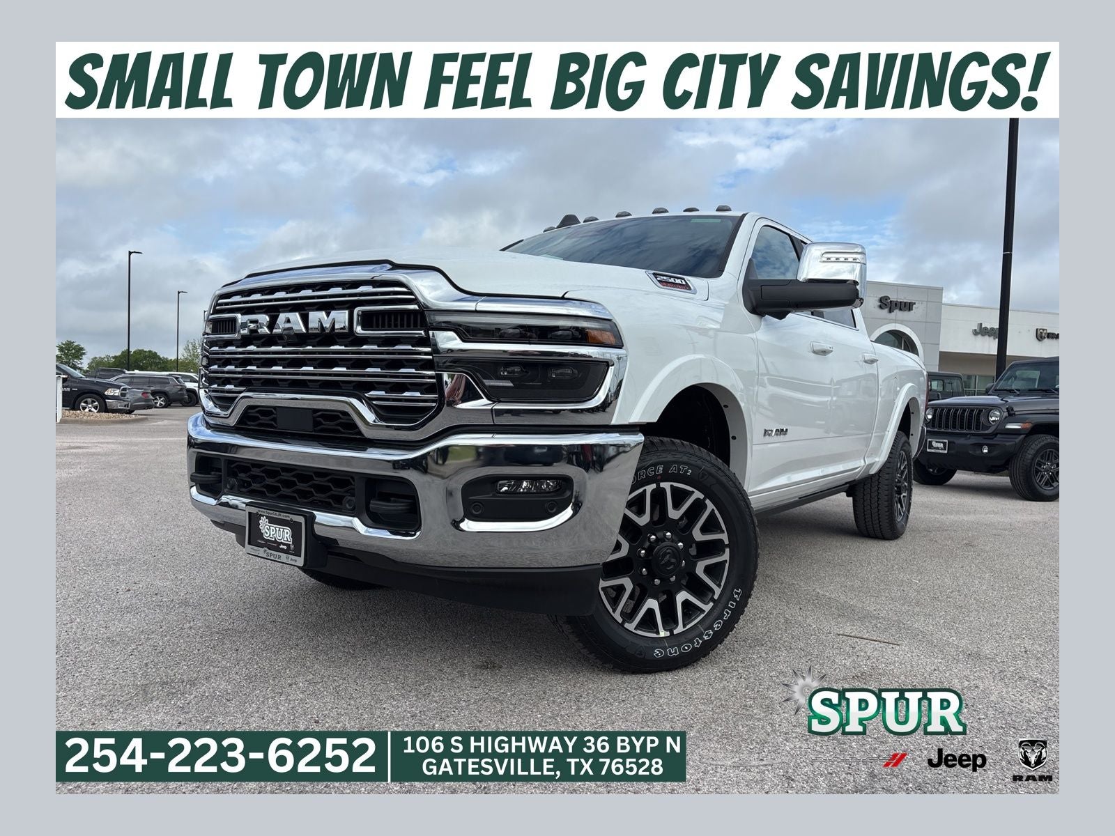 2026 RAM Ram 2500 RAM 2500 LIMITED LONGHORN CREW CAB 4X4 6'4' BOX